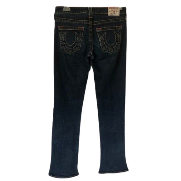 True Religion Gina Mini Bootcut Jeans - Medium Wash - 28 - Picture 5 of 12